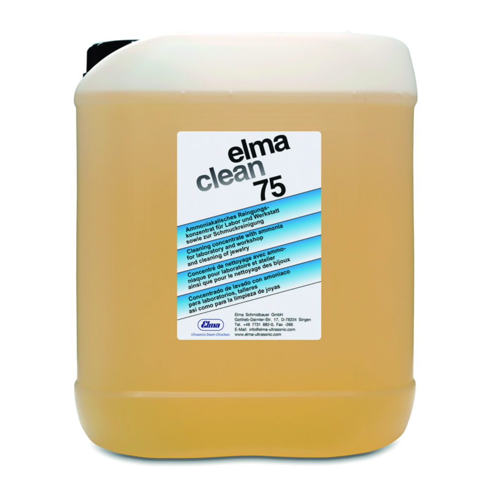 Koncentrát pre ultrazvukové kúpele elma clean 75