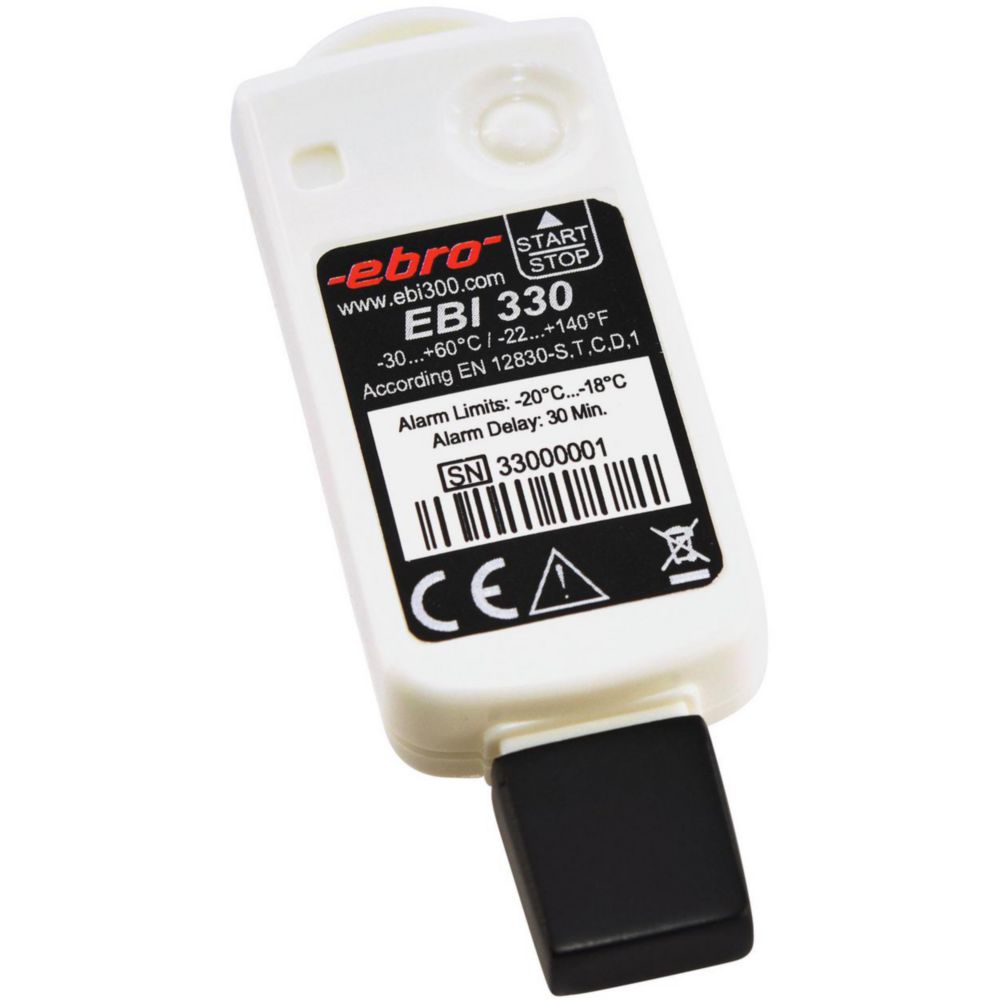 Jednorazový USB dátový záznamník EBI 330-T30