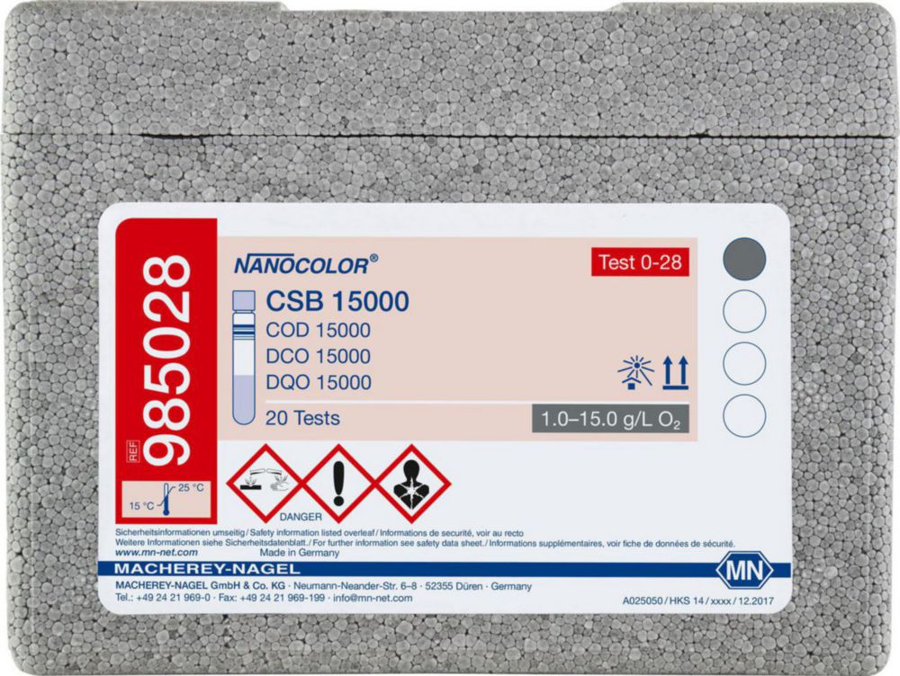 Skúmavky <sup>NANOCOLOR® </sup>COD