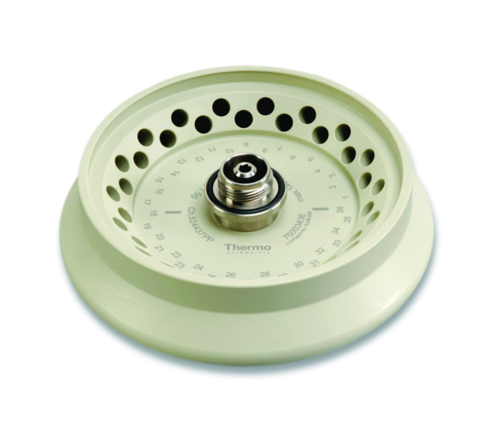 Pevné uhlové rotory pre odstredivky Heraeus™ Pico™ a Fresco™
