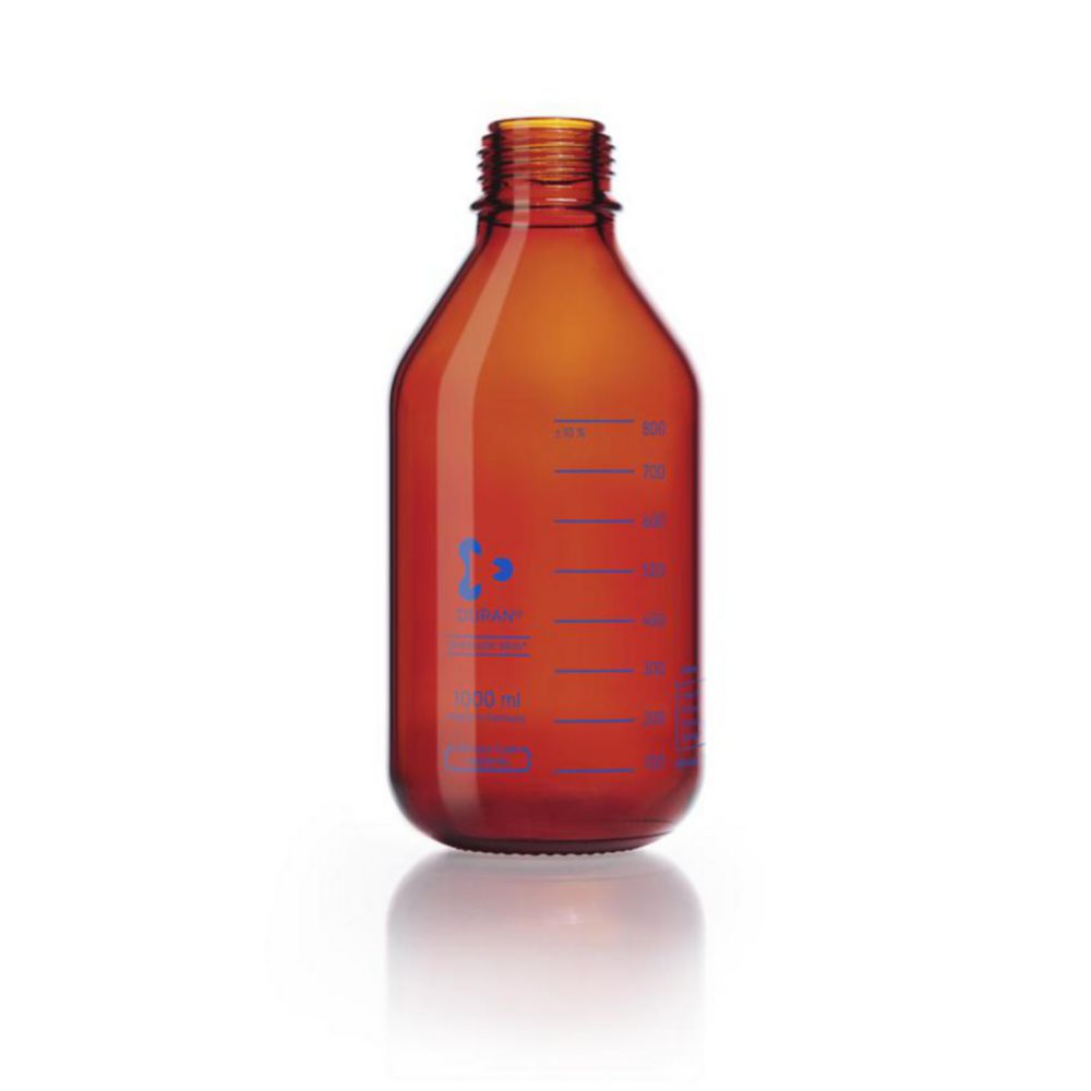 Fľaše na reagencie <sup>DURAN®</sup>, jantárové, odolné voči tlaku