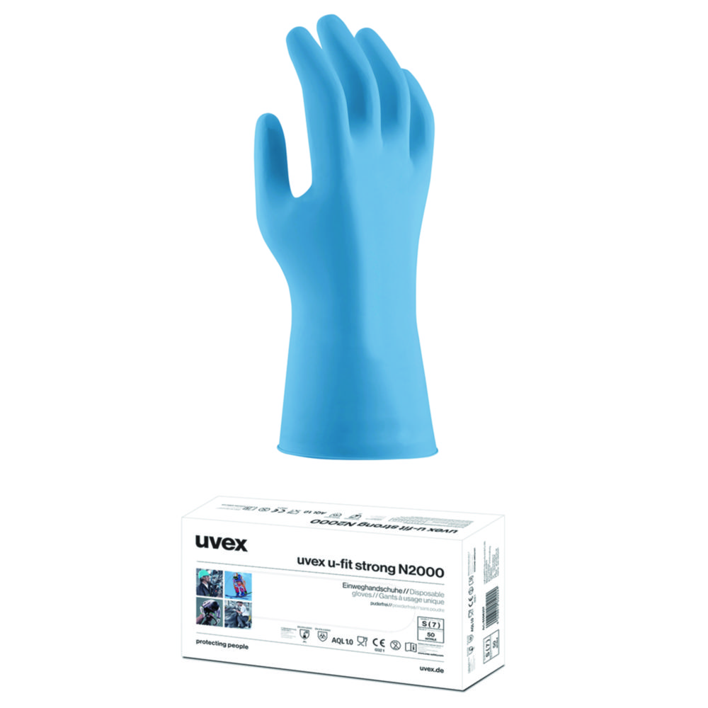 Jednorazové rukavice uvex u-fit strong N2000, nitril