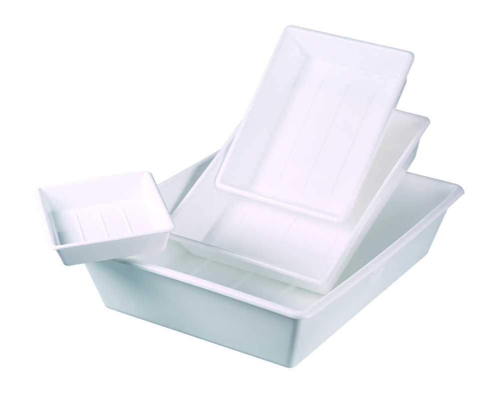 Laboratórne podnosy <sup>LaboPlast®</sup>, PP