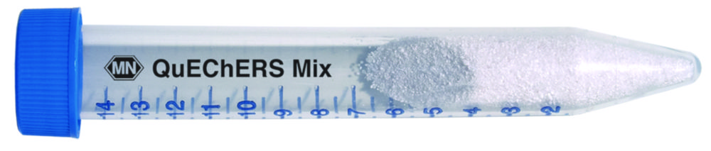 <sup>CHROMABOND®</sup> QuEChERS extrakčné tlmivé zmesi / čistiace zmesi