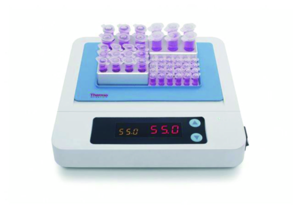 Thermo Scientific™ Kompaktný digitálny suchý kúpeľ/blokový ohrievač S a D