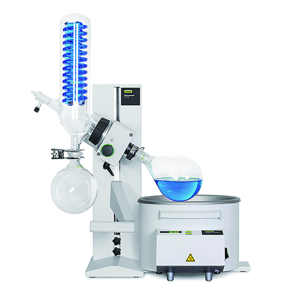 <sup>Rotavapor®</sup> R-100 s vertikálnou sklenenou zostavou