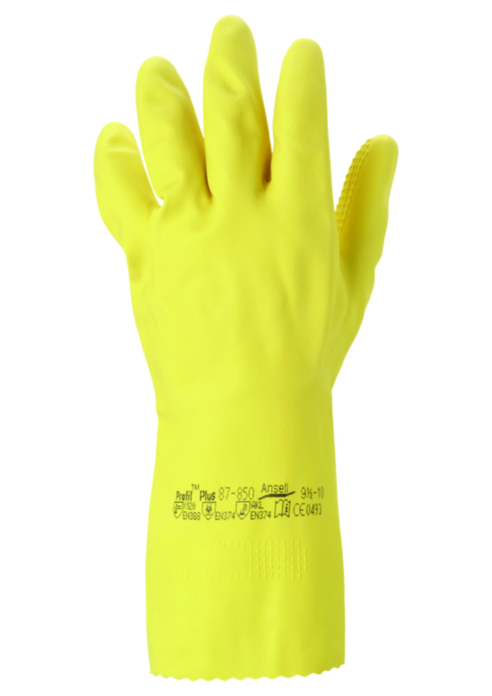 Rukavice na chemickú ochranu Profil™ Plus, latexové