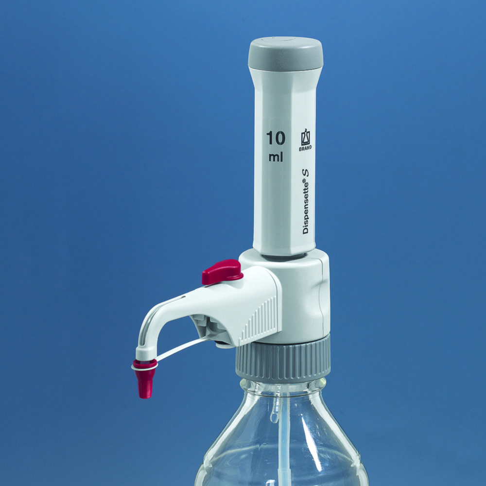 Dávkovač na fľaše <sup>Dispensette®</sup> S Fix, vrátane kalibračného certifikátu DAkkS
