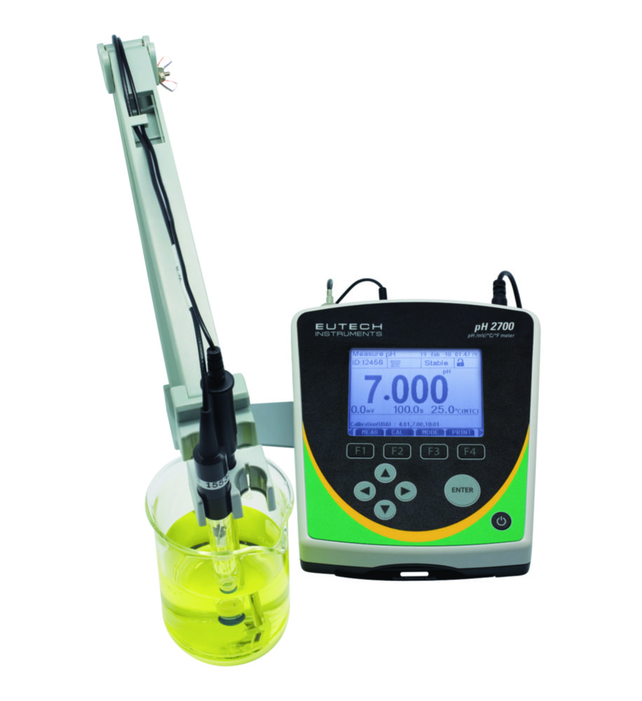 pH meter Eutech™ PH2700, s pH elektródou a teplotnou sondou