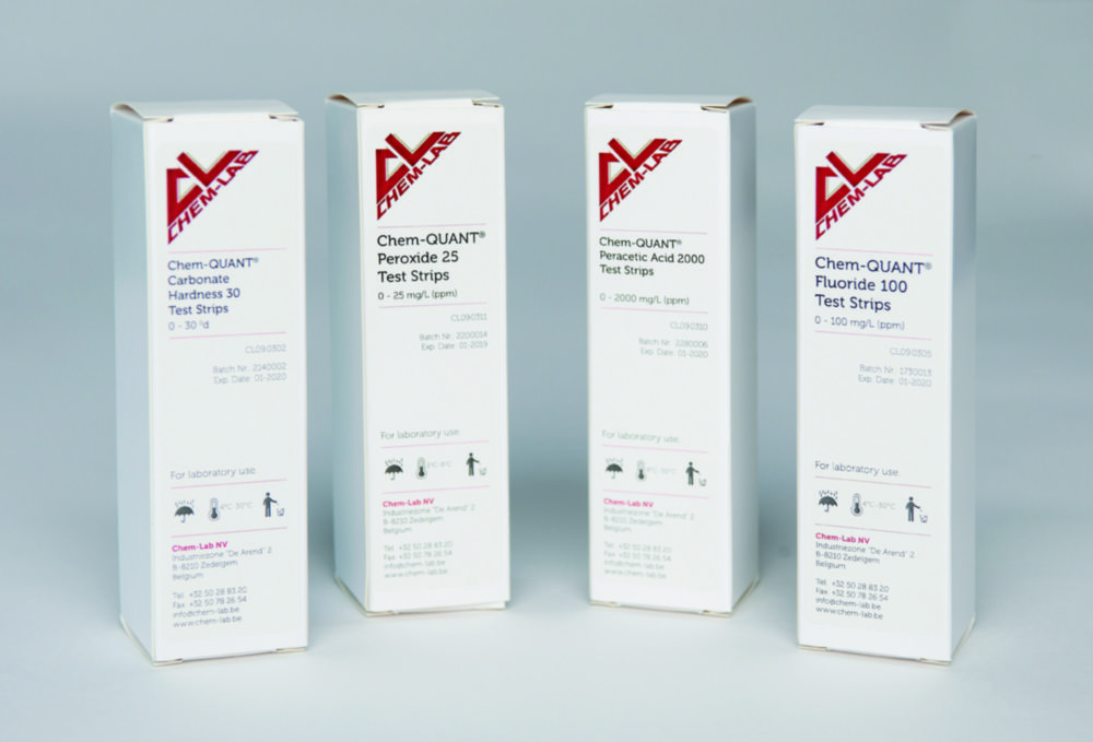 Testovacie prúžky <sup>Chem-QUANT®</sup>