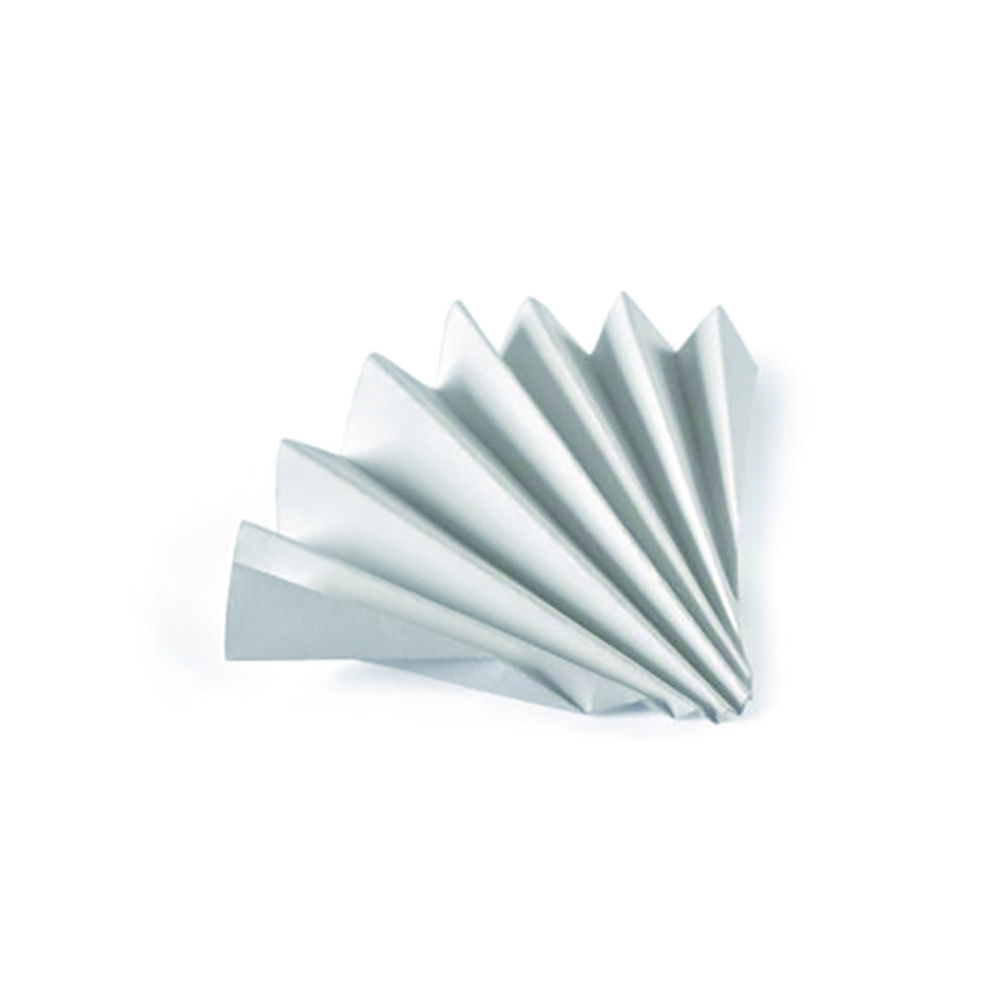 Kvalitatívny filtračný papier, trieda 602h½, skladané filtre