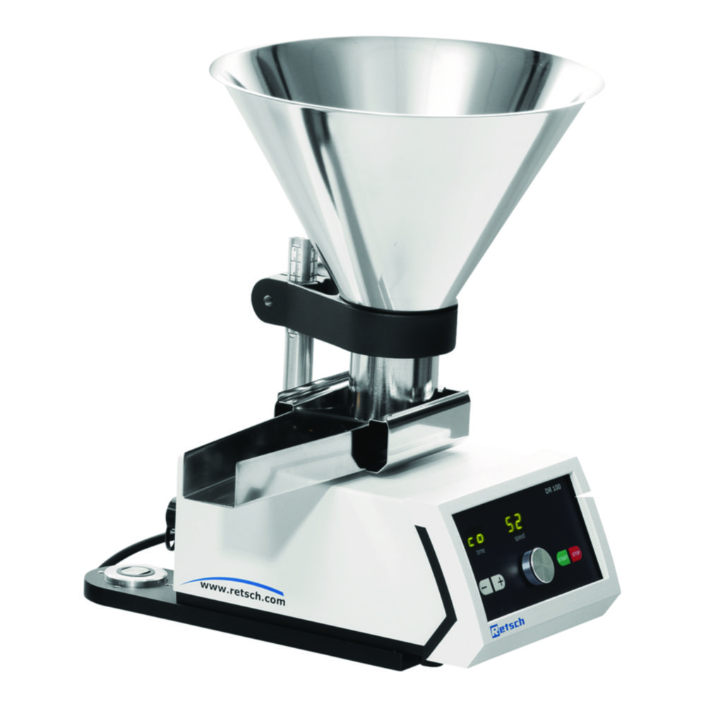 Vibračný podávač DR 100 pre ultra odstredivý mlyn ZM 300