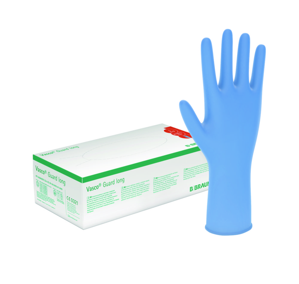 Jednorazové rukavice <sup>Vasco®</sup> Guard long, nitril