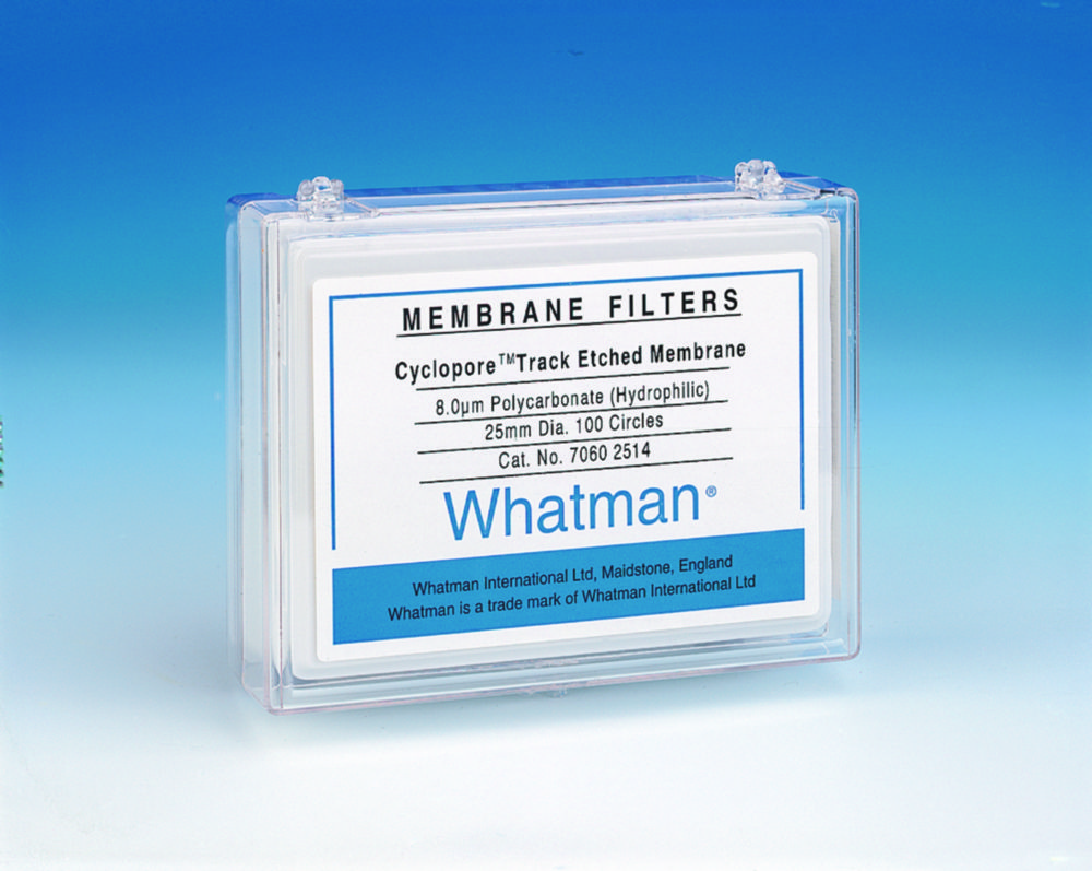 Membránové filtre, Cyclopore™, PC
