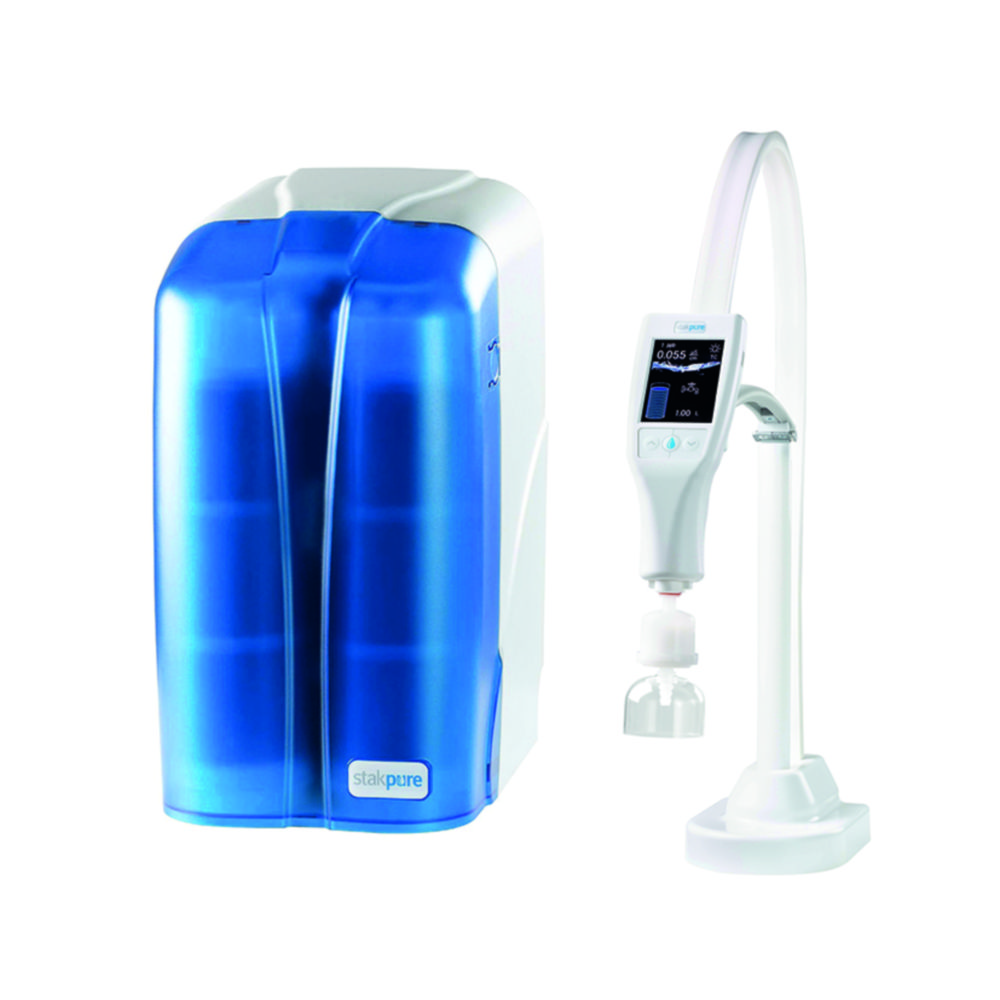 Ultračistý vodný systém OmniaPure <i><sup>xstouch</sup></i>, verzia pod stôl s dávkovačom <i><sup>OptiFilltouch</sup></i> 
