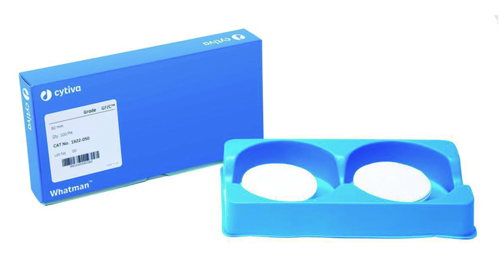 Filtre zo sklenených mikrovlákien, trieda GF/C, okrúhle filtre