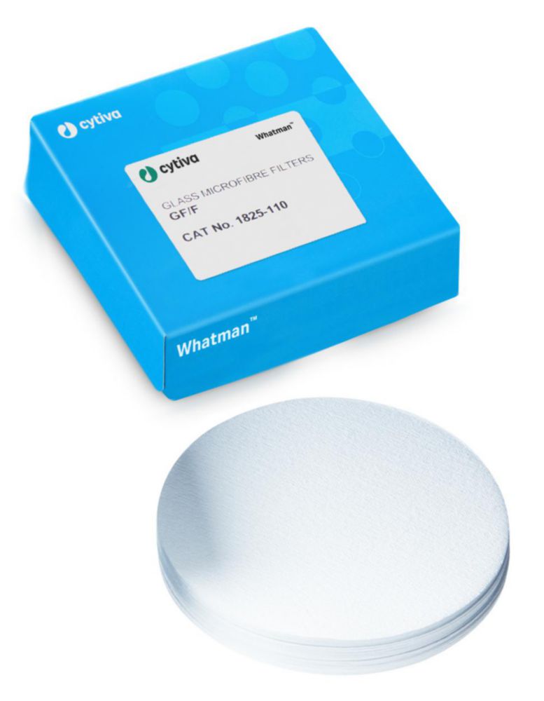 Filtre zo sklenených mikrovlákien, trieda GF/F, okrúhle filtre