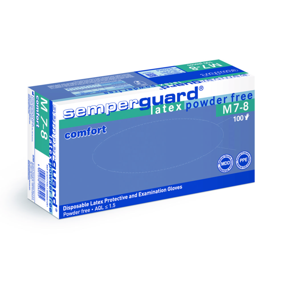Jednorazové rukavice <sup>Semperguard®</sup> Latex Comfort