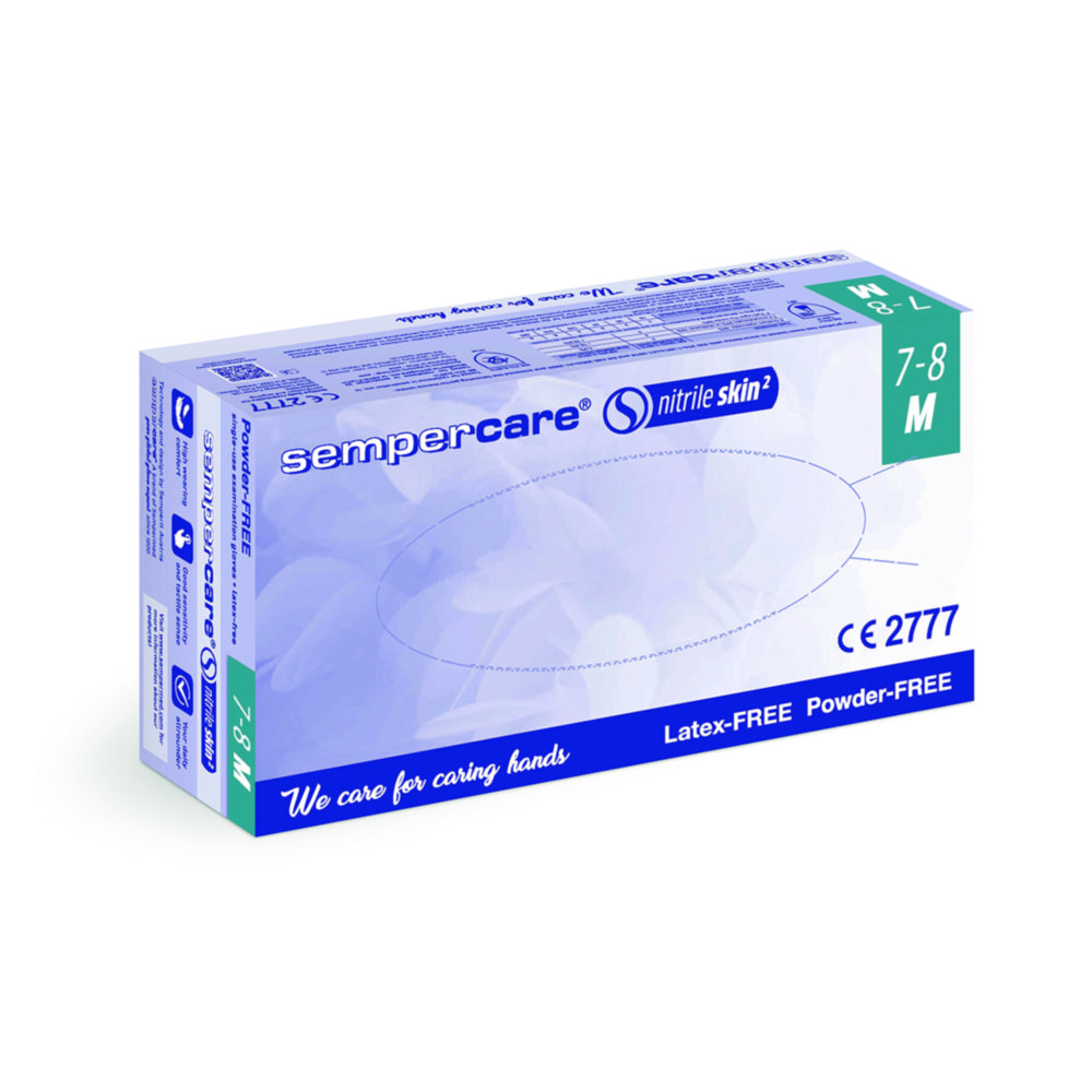 Jednorazové rukavice, <sup>Sempercare®</sup> nitril skin²
