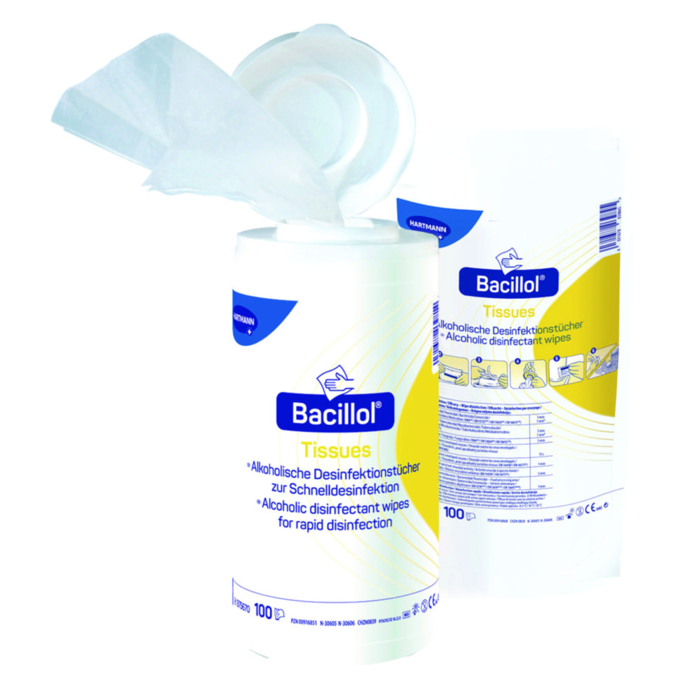 Dezinfekčné utierky <sup>Bacillol®</sup> Tissues, opakované balenie