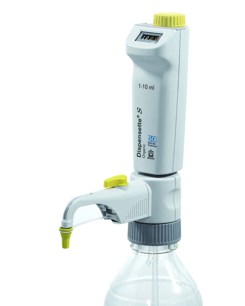 Dávkovač na fľaše <sup>Dispensette®</sup> S Organic, Digital - Novinka na starú akciu!