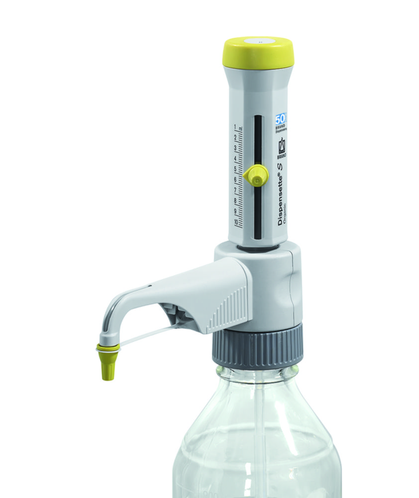 Dávkovač na fľaše <sup>Dispensette®</sup> S Organic, analógový - Novinka na starú akciu!