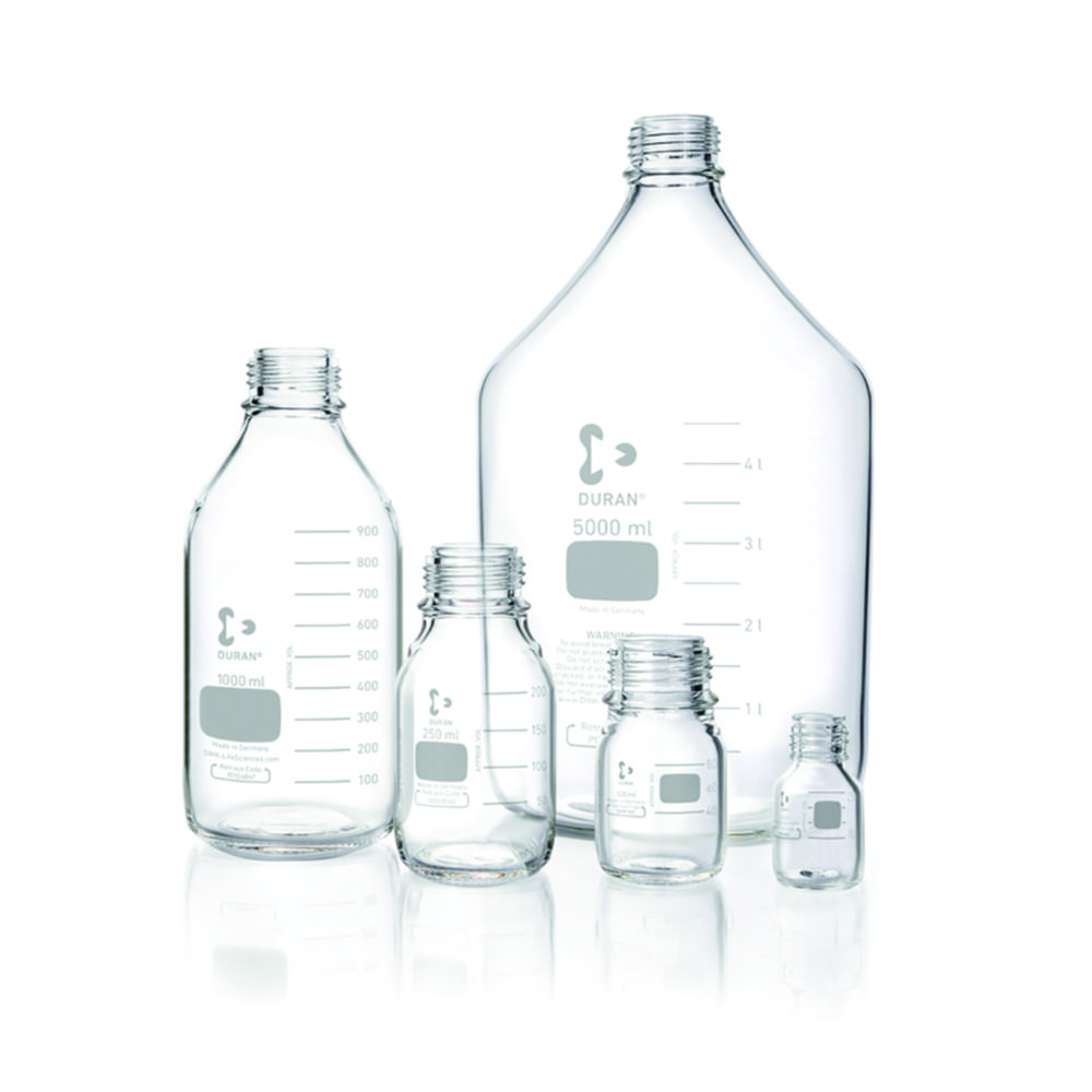 Laboratórne fľaše, <sup>DURAN®</sup>, bez skrutkovacieho uzáveru