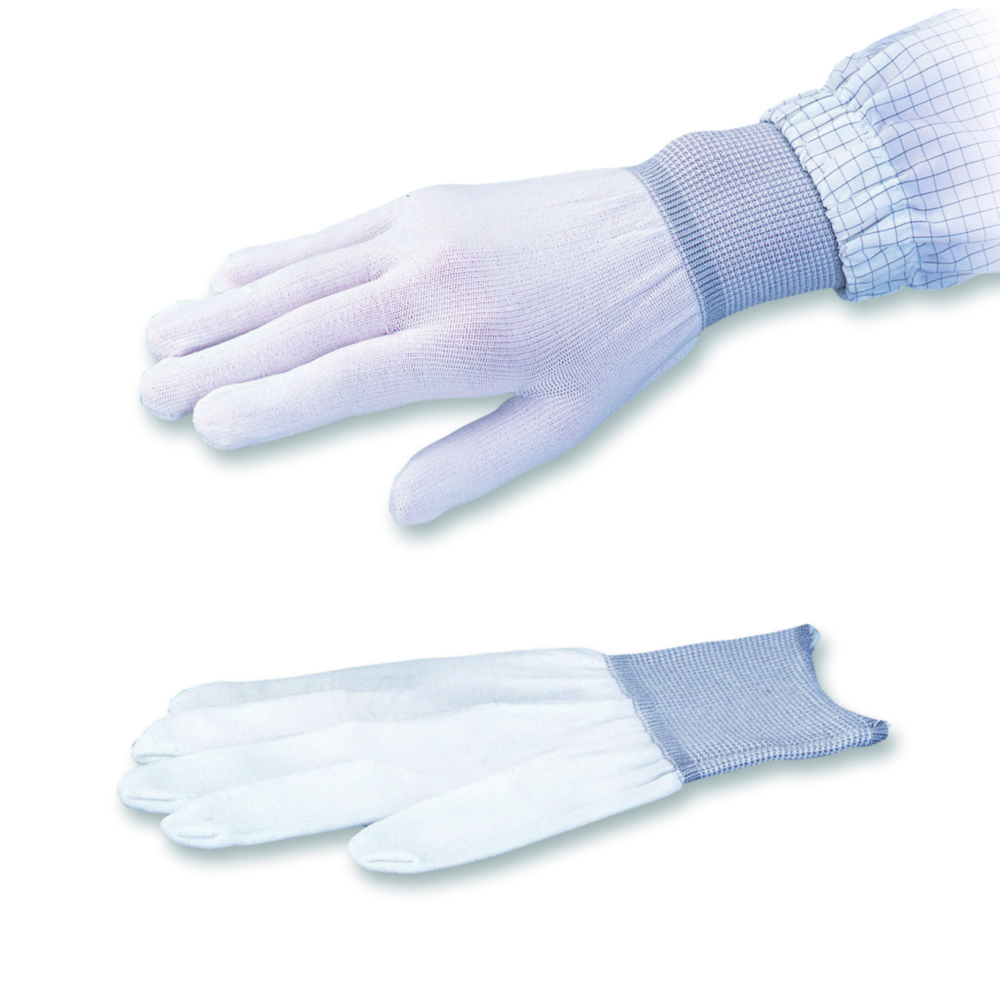 Spodné rukavice, ASPURE cool, biely polyester