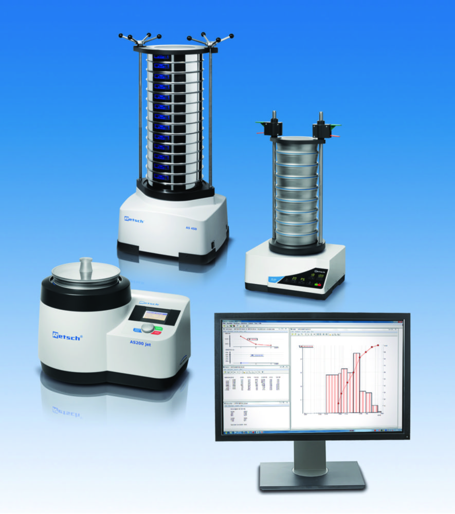 Softvér <sup>EasySieve®</sup> pre sitotrasy AS control / AS 200 tap / AS jet