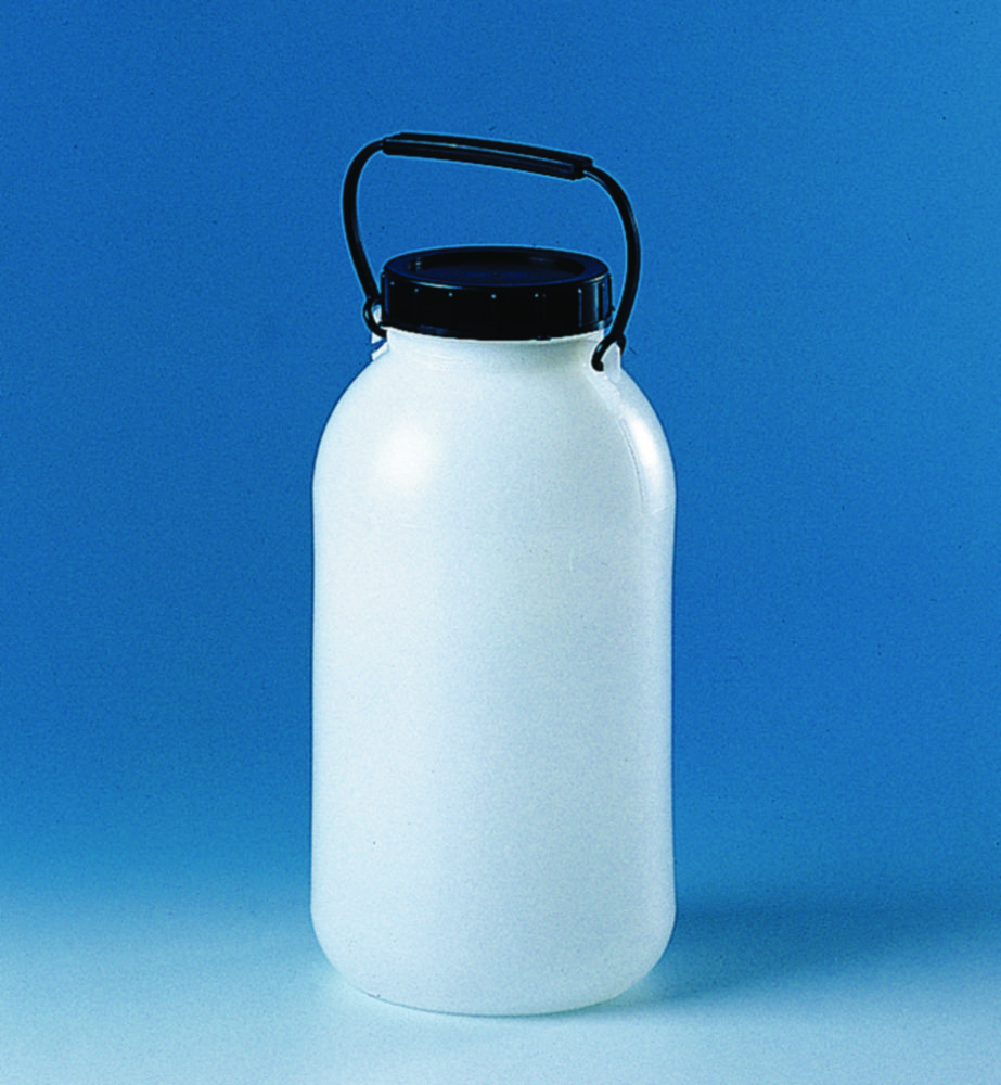 Fľaše so širokým hrdlom, HDPE