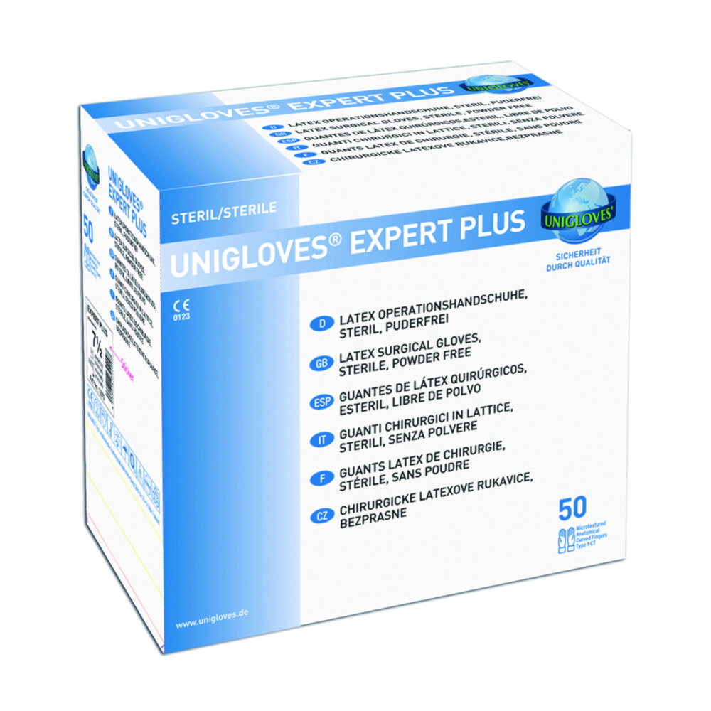 Jednorazové rukavice OP, EXPERT PLUS, Latex, sterilné