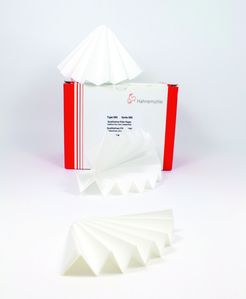 Filtračný papier 602h / 602eh, kvalitatívny, skladaný filter