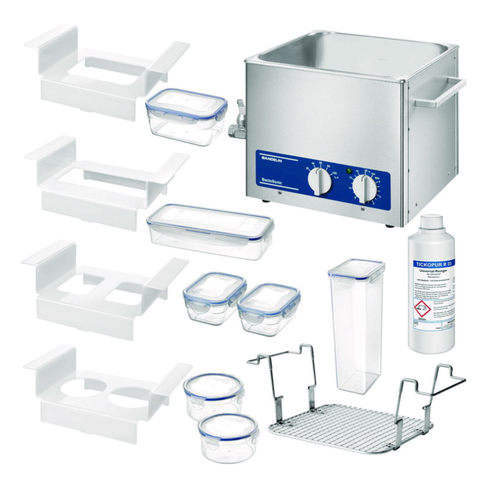 Ultrazvukový kúpeľ <sup>BactoSonic®</sup> 14.2 Set