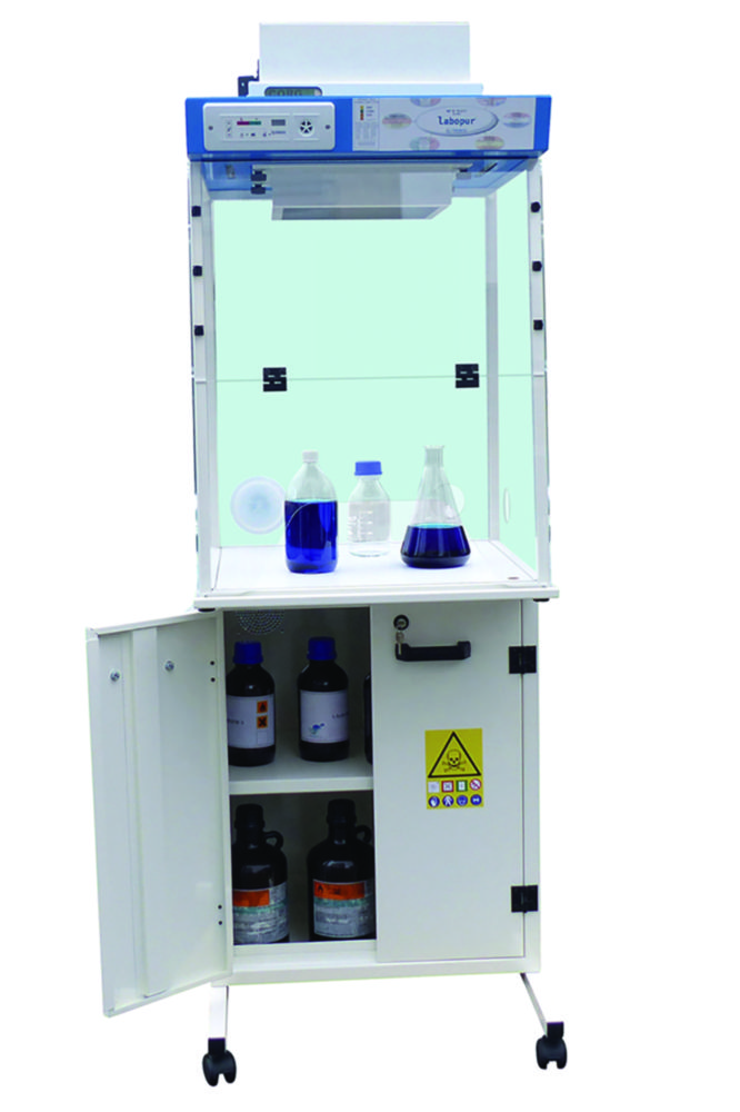 Pracovná stanica s odplynenou úložnou skriňou <sup>LABOPUR®</sup> H Series Package