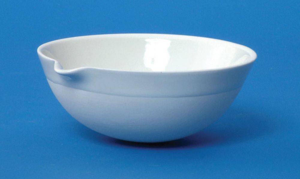 LLG-odparovací riad s okrúhlym dnom, porcelán, stredný tvar
