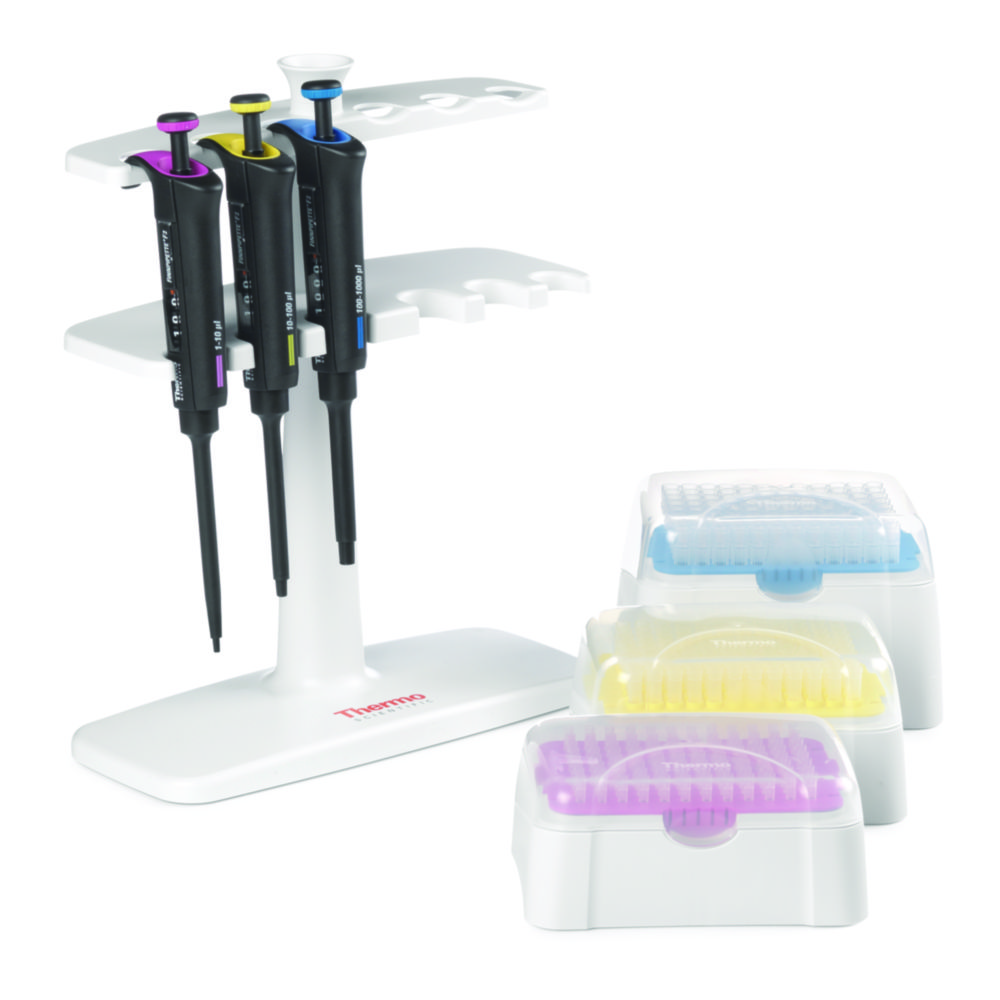 Jednokanálové mikrolitrové pipety Finnpipette™ F2 GLP Kit