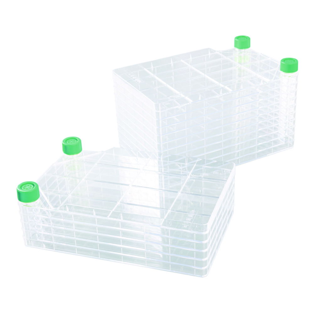 Viacvrstvové systémy na kultiváciu buniek CellSafe<sup>TM</sup> CellFac<sup>®</sup>, 5 vrstiev