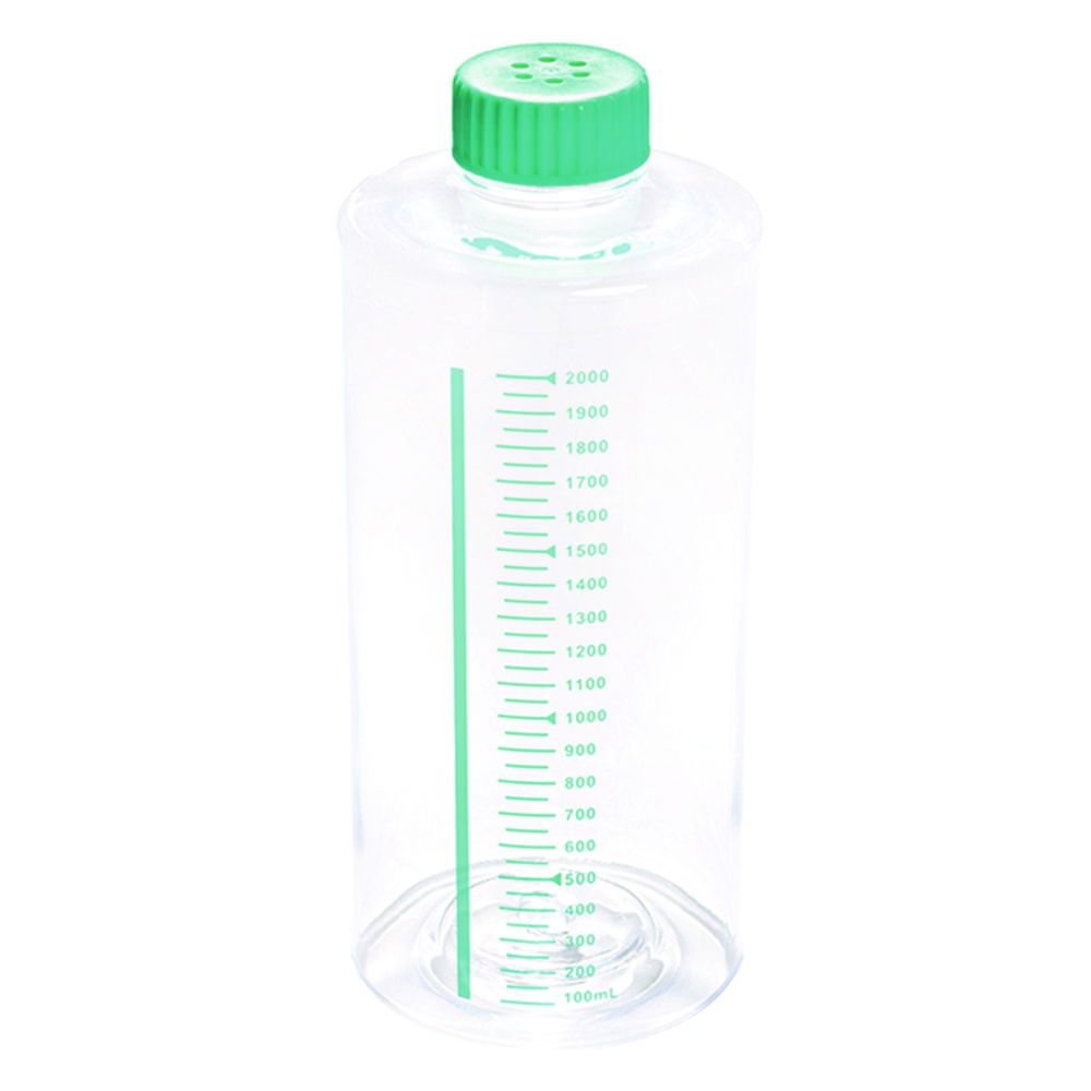 Rollerové fľaše, PS, s odvetrávacím uzáverom, HDPE