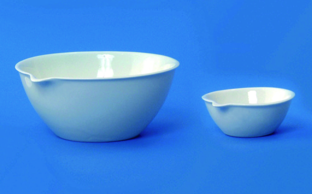 LLG-odparovací riad s plochým dnom, porcelán, stredný tvar