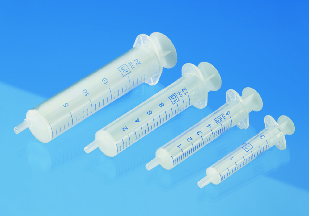 Jednorazové striekačky HSW <sup>HENKE-JECT®</sup>, 2-dielne, nesterilné