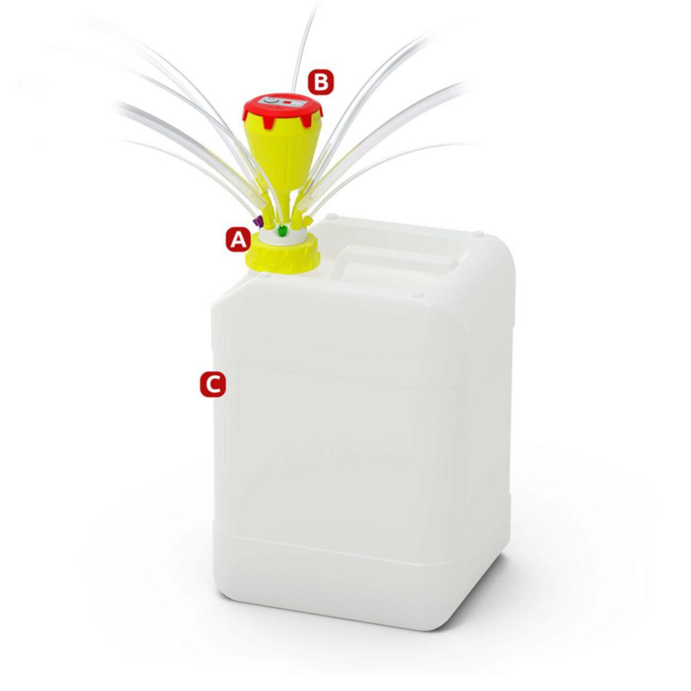 Odpad zo štartovacej sady HPLC