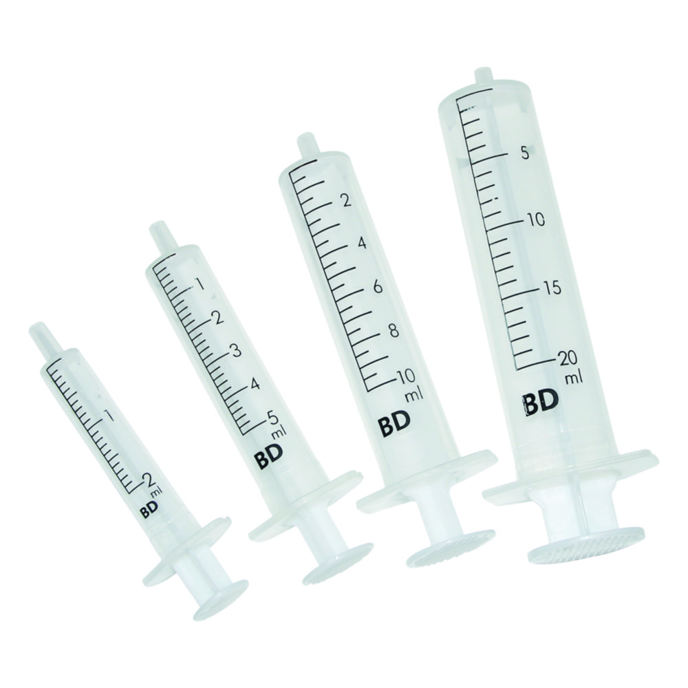 Injekčné striekačky BD Discardit™ II, jednorazové, 2-dielne, PP/PE, sterilné