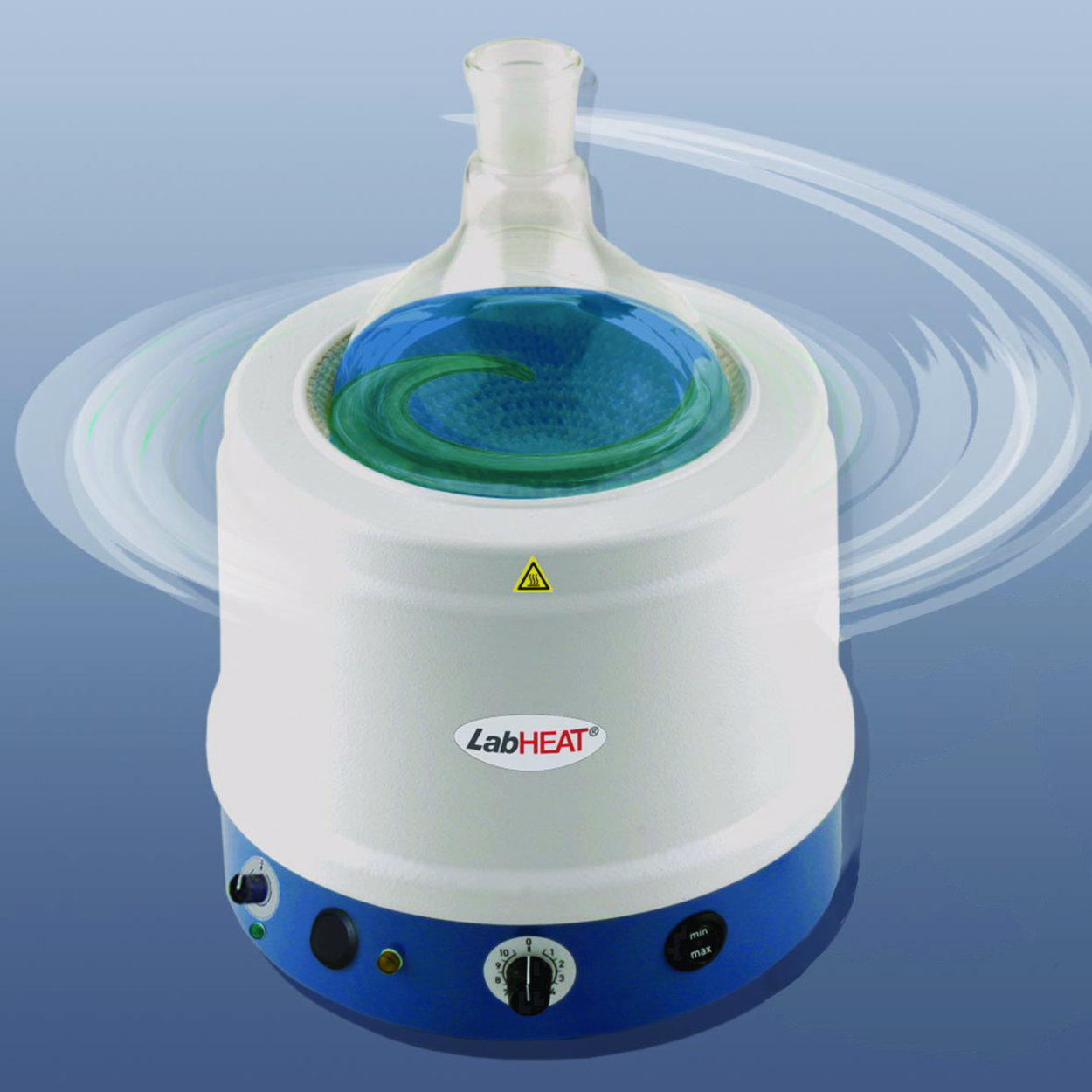 Ohrevný plášť s miešaním LabHEAT<sup>®</sup> KM-MER-SO
