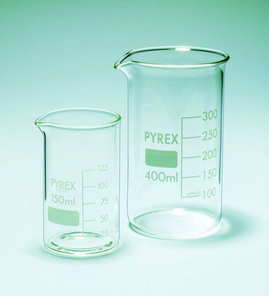 Kadičky, vysoká forma, <sup>Pyrex®</sup>