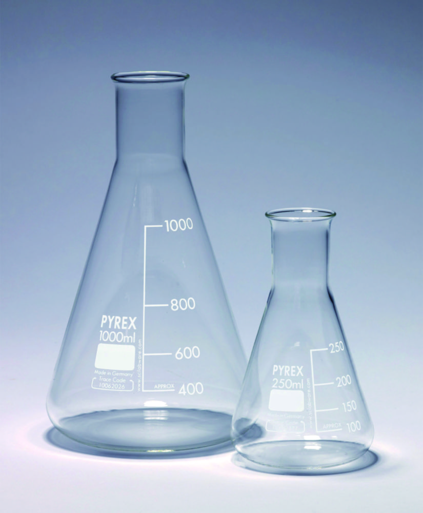 Flakóny s úzkym hrdlom, <sup>Pyrex®</sup>